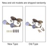 2PCS Curtain Tiebacks, Iron & Artificial Crystal Curtain Holders Curtain