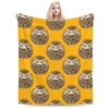 Hedgehog Cute Blanket Soft Lightweight Throw Blankets Cozy Flannel Bed