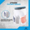 WEARCOG Premier Adult Football Girdle with pads for Men's |