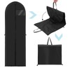 Long Garment Bags, 180 x 60 cm, Foldable Garment Bags