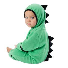 Fleece Baby Bunting Bodysuit – Infant One Piece Kids Hooded Romper Outerwear Toddler Jacket