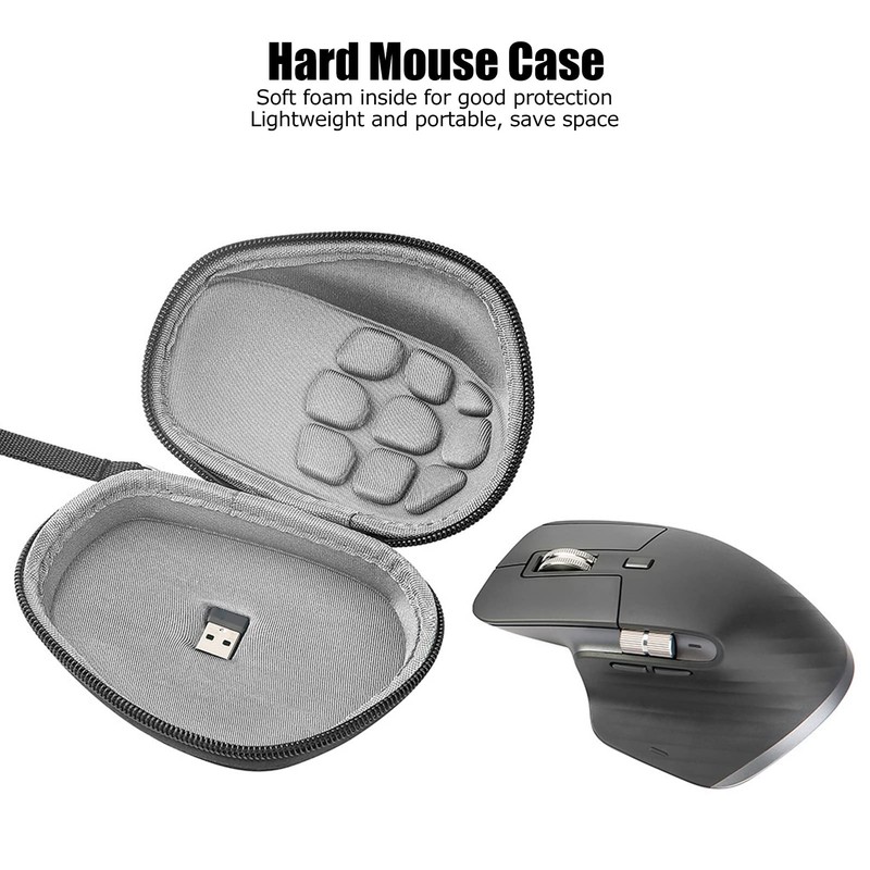 GOWENIC Estuche Rígido de Viaje para Mouse, Estuche de Almacenamiento