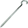 AERZETIX C57997 Set of 5 Screw Hooks Curved for Screwing