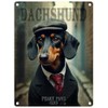 Small (150 x 200mm) Metal Sign - Peaky Paws Club