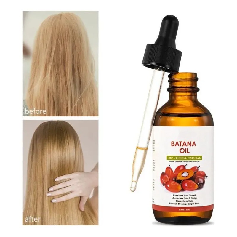 3×60ml Aceite Batana Para El Crecimiento Del Cabello