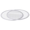 2X 10 Inch Aluminium Pizza Tray - Small Non Stick