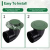 Pop Up Emitter for 4-in Sewer and Drain Pipe, Replacement