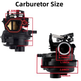 21386 Carburetor Compatible with 22" Toro Recycler 21472 21462 21386 Lawn Mower Carb With Air Filter Cover
