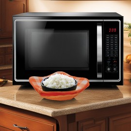 ULVEOL Set of 2 Orange White Soup Cozy Potholders Bowl Hot Pads - Safe Microwave Bowl Holders for Hot Food - Hot Pot Bowl Warmer Cozy Holder for Cute Plates - Microwave Bowls