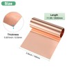 M METERXITY Thin Copper Sheet Roll, 3500mm x 100mm x