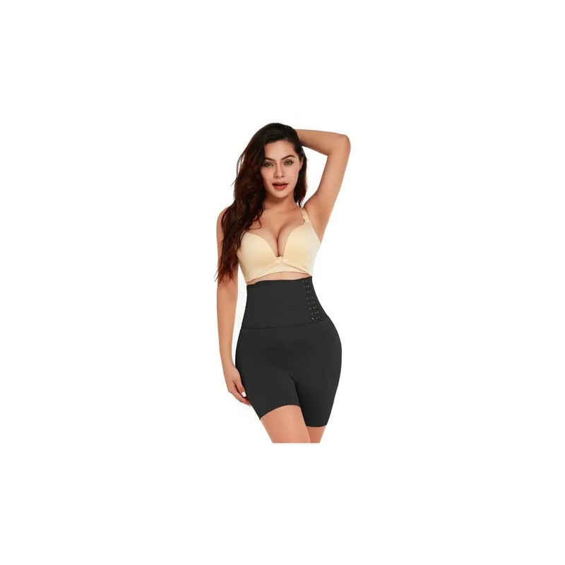 Faja Colombiana Levanta Glúteo Reductora De Cintura Color Negro Talla