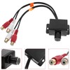 Bass Amp Car RCA Audio Regulator Control Amplifier Level Controller