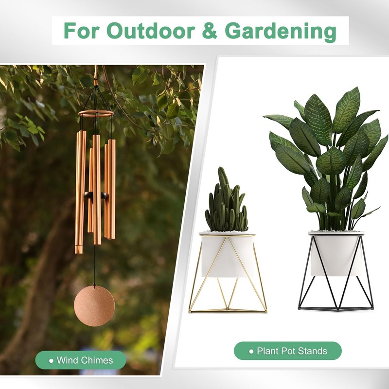 M METERXITY 3-Pack 200mm Brass Round Tube, 5mm OD 0.2mm