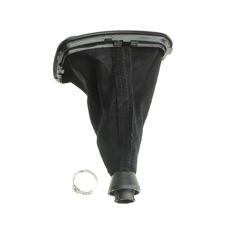 Newtown2700-parts Gear Stick Knob 5-Speed Microfibre Compatible with VW Golf