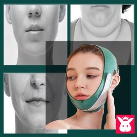 V-Line Lifting Face Band Green Gray (Single Option) 2ea