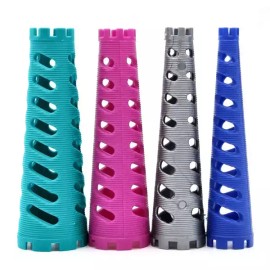 B/T [뷰티] B/T 꼬깔 롯드 (1팩 12개) [2호 핫핑크 [106x30(18)mm]] [Beauty] B/T Cone Rod (1 Pack 12 Pieces) [No. 2 Hot Pink [106x30(18)mm]]