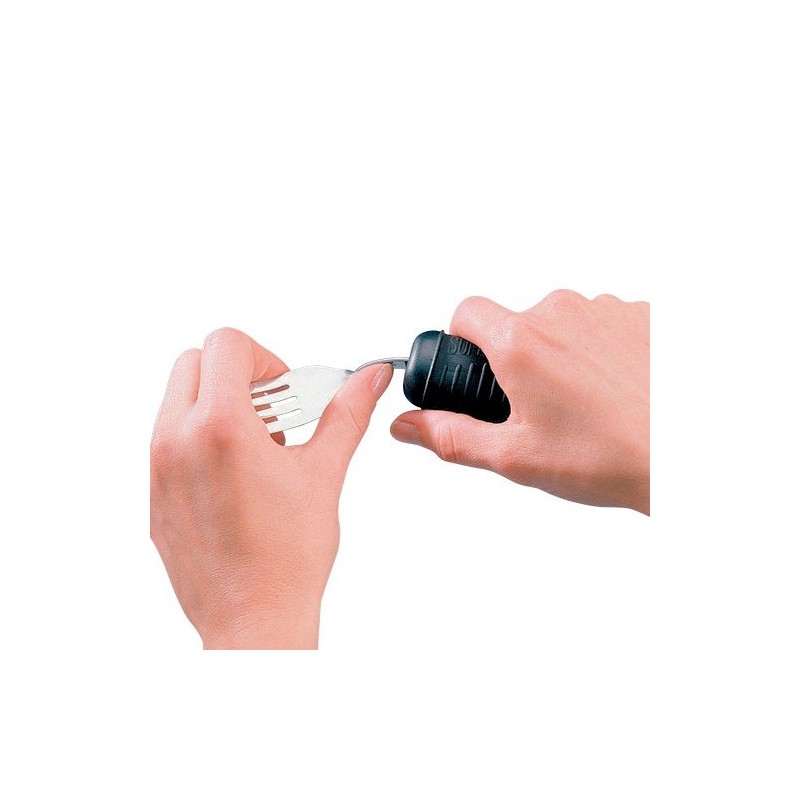 Homecraft Kings Soft Coated Spoon, PVC Utensil, Rubber Spoon, Bite