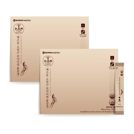 6년근 프리미엄 홍삼정 30포 2세트 (2개월분) / 14mg 진세노사이드 홍삼진액스틱 6-Year-Old Premium Red Ginseng Extract 30 Packs 2 Sets (2-Month Supply) / 14mg Ginsenoside Red Ginseng Stick