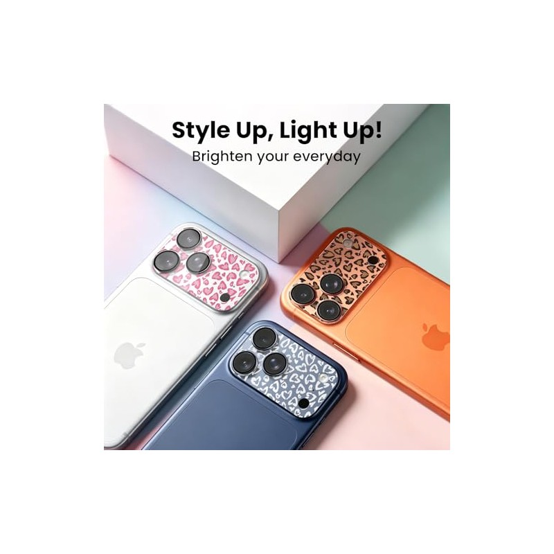 2 Pack for iPhone 17 Pro Max Camera Lens Protector