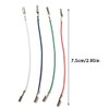 Tebatu Cartridge Phono Wires,3/4PCS Cartridge Phono Cable Leads Header Wires