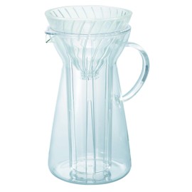 Hario V60 Glass Hot and Iced Coffee Maker, 700ml