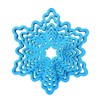 Decora 0255250 Set of 8 Ice Star Tree Cookie Cutters