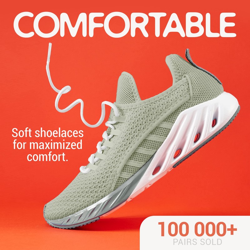 Miscly Round Shoelaces [1 Pair] 5/32″ Thick - For Shoes,