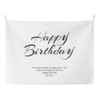 VIEAURA Happy Birthday Decoration Background Wall Decor Simple Tapestry Home