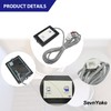 36387 Wall Switch Replacement for Tecma Silence Plus Toilet, Dual