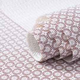 RAY STAR 18X96 Inch Shelf Liner for Kitchen Cabinets, Non-Adhesive Cabinet Liner Washable, PVC Drawer Liner for Dresser Non-Slip Bathroom (Circle)(2 Roll)