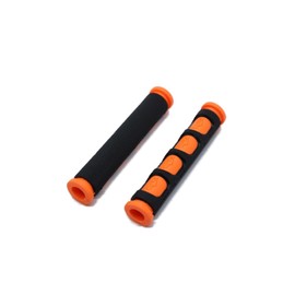 Beatus 2 Types Handle Lever Grip, Variety of Colors, Anti-Slip Levers, Cold Protection, Brake, Accelerator, Left and Right Set, Universal (Type 2, Orange)