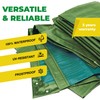 Bio Green RX-150 - 10’x15’ Feet Tarps Heavy Duty Waterproof,
