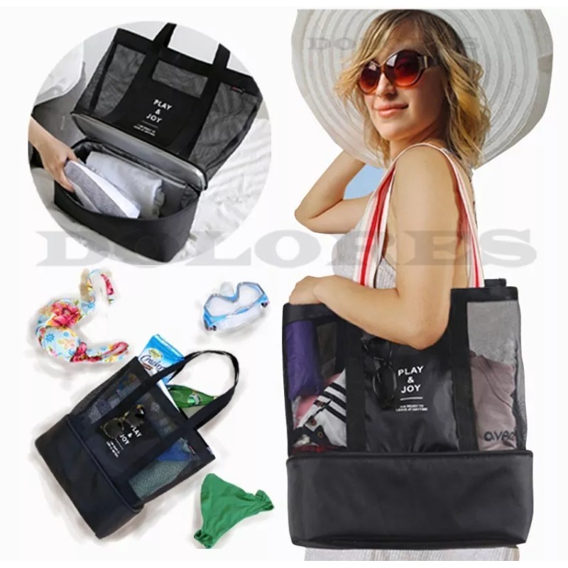 Dolores Multifuncional Malla Y Aislante Bolsa Para Picnic Y La