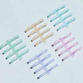 Pastel Loose Leaf Binder Rings: 4-Hole, 6-Hole, 10mm, 12mm Plastic Rings for DIY Memo Binding Loose Leaf 4-Hole/12mm/Peach 60ea