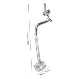 CHILDWEET Rear Brake Lever for Motorcycle Metal Foot Pedal Replacement Ergonomic Design for Enhanced Safety Quick Installation Compatible with Models