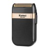 KEMEI Electric Shaver Reciprocating Double Cutter Heads Quick Shaving Intelligent