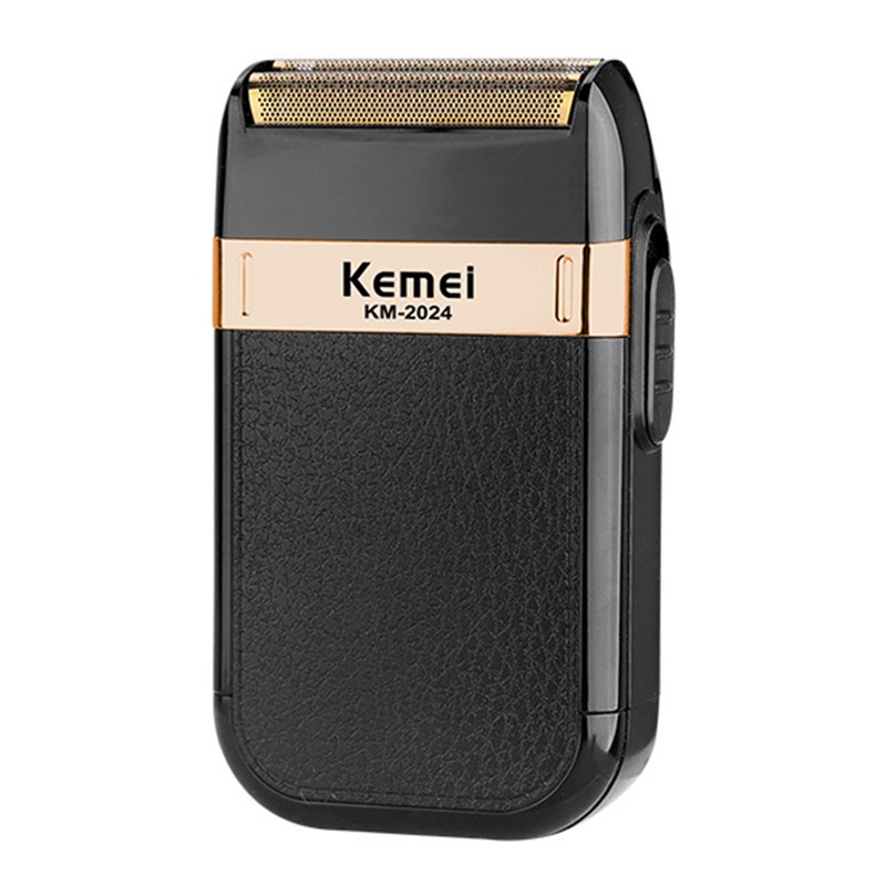 KEMEI Electric Shaver Reciprocating Double Cutter Heads Quick Shaving Intelligent