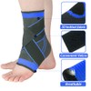 KOEMCY 1 Pair Ankle Brace, Adjustable Ankle Brace, Foot Bandage,