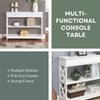 Convenience Concepts Oxford 1-Drawer Console Table 39.5" - Farmhouse Sofa