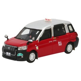 MODEL 1 1/64 Toyota Comfort Hybrid Hong Kong Taxi (Urban/Red) Finished Product C33104