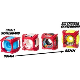Skate Trainers Skateboard Accessories Trick Learning Aid Ideal for Beginners (Pack of 4) Red