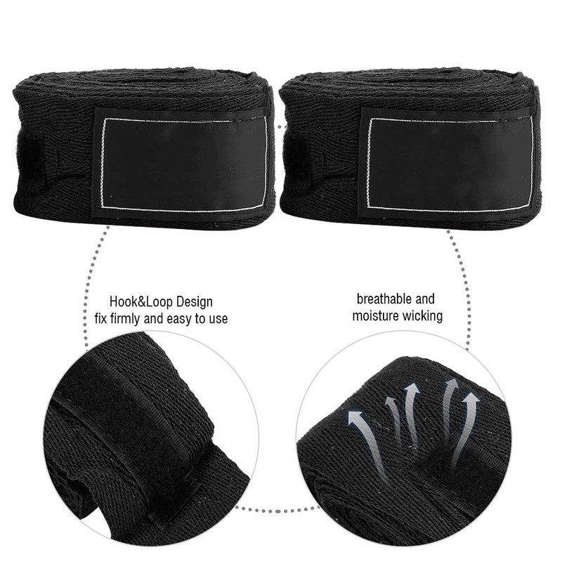 Set of 2 Hand Wraps Cotton Extension Boxing Hand Wraps