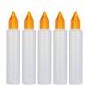 Wizard Vapes 30ml Unicorn Pen-Style Dropper Bottles x 5 (Orange)