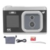 Digital Camera 4K HD Dual Cam Dual IPS Screen 16X