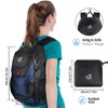 WATERFLY Foldable Backpack Hiking Backpack 30L: Lightweight Daypack with Wet