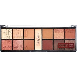 Sombras de Ojos Rose Gold 12 tonos y 1 primer