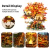 HJPLPXH Cherry Blossom Bonsai Tree House Building Blocks Set Plants