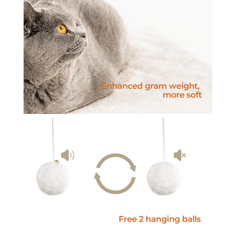 FourFurPets 22in Cat Tree Tower Condo, Cat Scratch Posts for