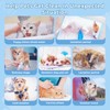 Floving Pet Grooming Glove Wipes for Dogs and Cats 18pcs,Cleaning