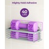 ODesign Shower Caddy 3 Pack SUS304 Stainless Steel-No Drilling-Shower Bathroom